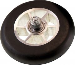 Skating Wheel Type S5, Rubber, compl.with Ball Bearing and Axle